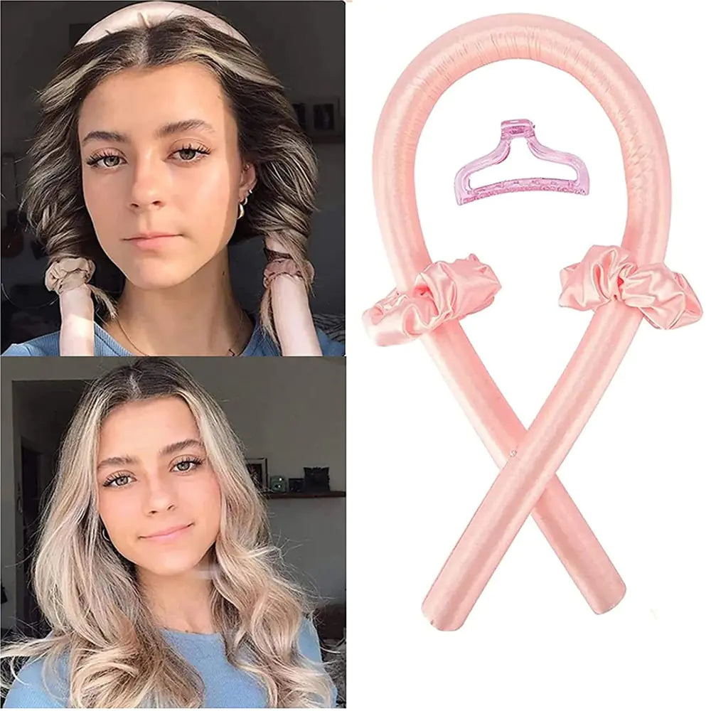 Serre-Tête Boucleur Sans Chaleur – Boucles Naturelles Pendant la Nuit