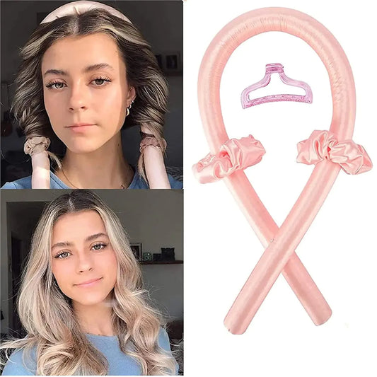 Serre-Tête Boucleur Sans Chaleur – Boucles Naturelles Pendant la Nuit