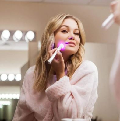 Stylo LED Luminothérapie Rouge & Bleu – Anti-Acné & Anti-Rides Ciblé