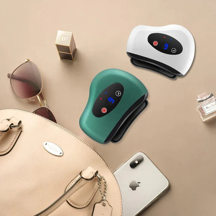 Gua Sha Électrique Chauffant – Drainage Lymphatique & Lifting Naturel